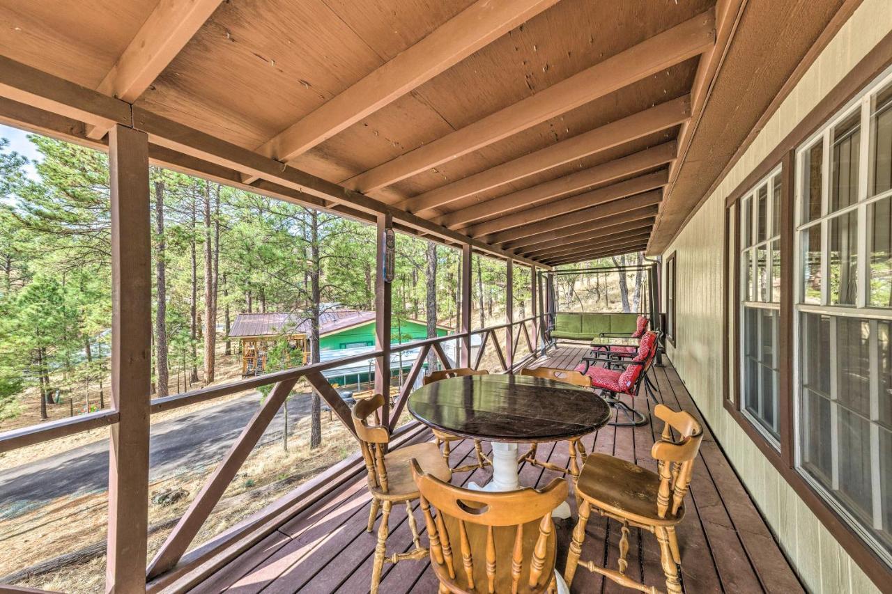 3 Mi To Ruidoso Winter Park Home With Fireplace! Exterior foto